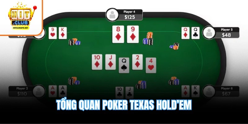Tổng quan Poker Texas Hold’em